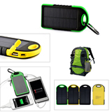 5000 mAh Waterproof Solar Charger